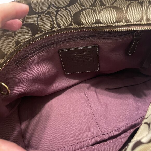 Vintage Coach Signature Patchwork Tote Bag - 10437 - Picture 10 of 11